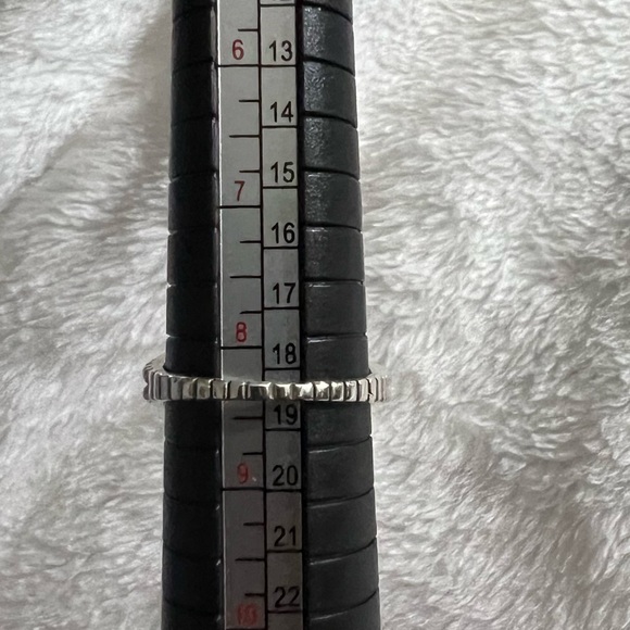 925 silver labradorite floral ring size 8.50 - Picture 9 of 9